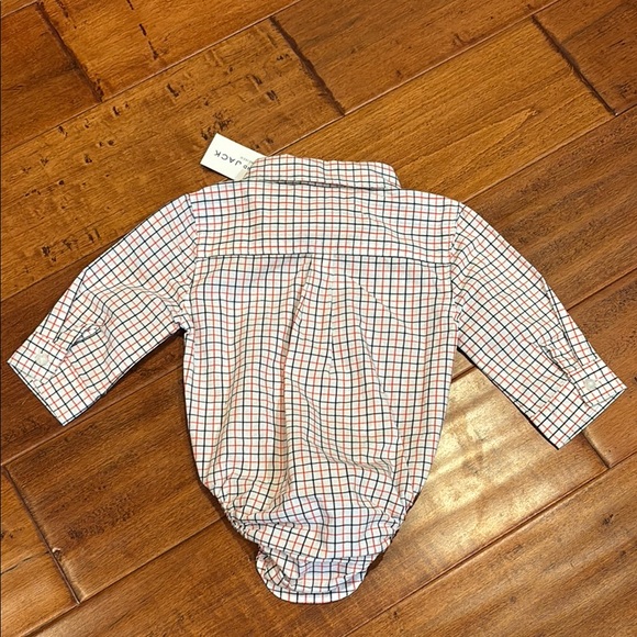 NWT Janie and Jack Multicolor Checkered Baby Bodysuit Size 3-6 months - Picture 6 of 7